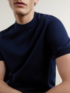 Canali - Cotton-Jersey T-Shirt - Blue
