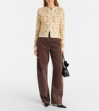 Magda Butrym Wool, silk, and cashmere cardigan