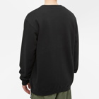 Neighborhood Men's Classic College Crew Sweat in Black