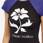 Maisie Wilen Women's Slinky T-Shirt in Black Midnight