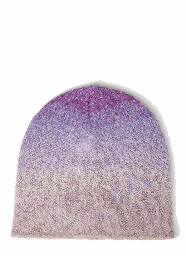 Photo: Gradient Beanie Hat in Purple