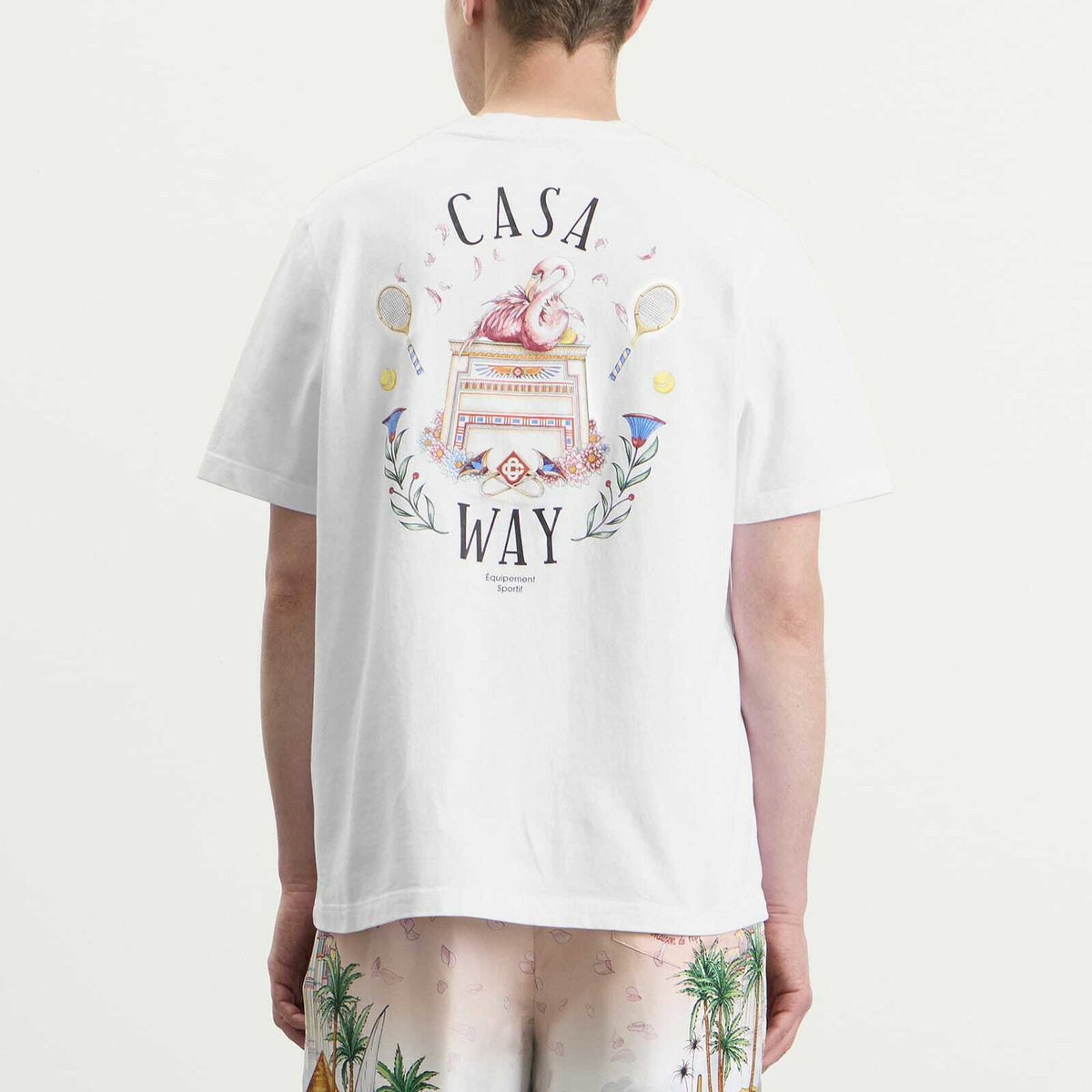 Casablanca Men's Casa Way T-Shirt in White