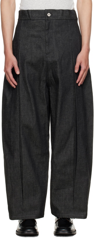 Photo: SAGE NATION Black Box Pleat Jeans