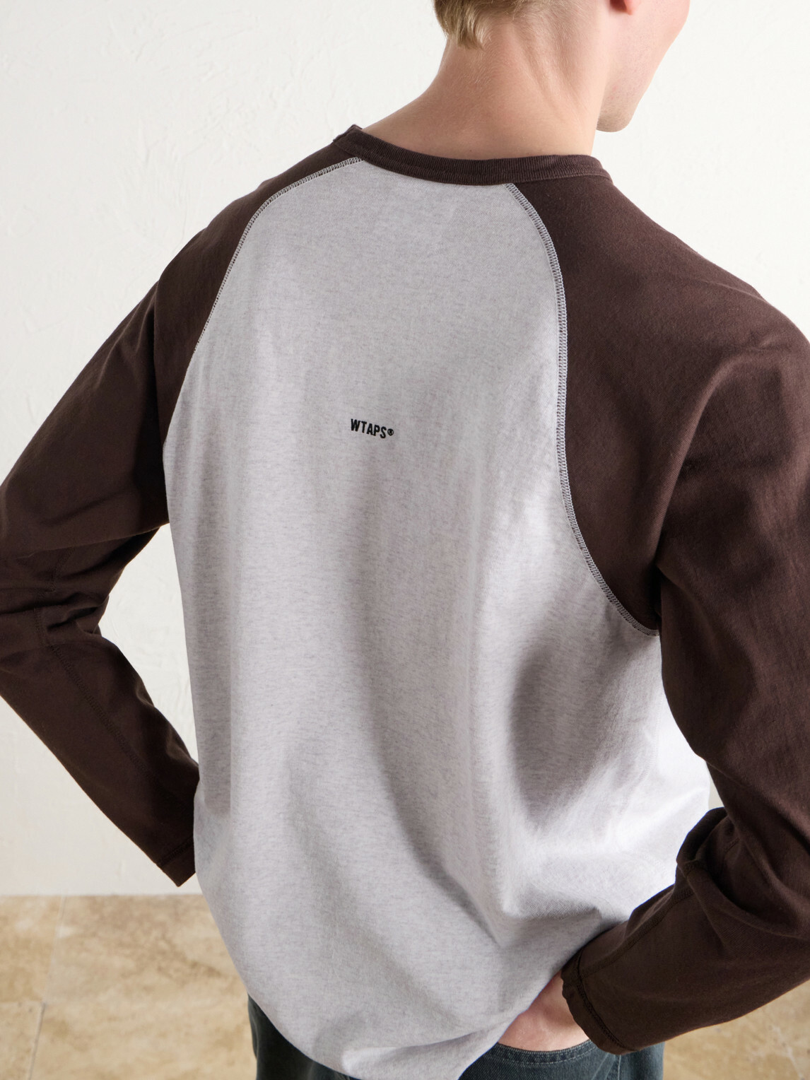 WTAPS - Ian Logo-Embroidered Cotton-Jersey T-Shirt - Gray