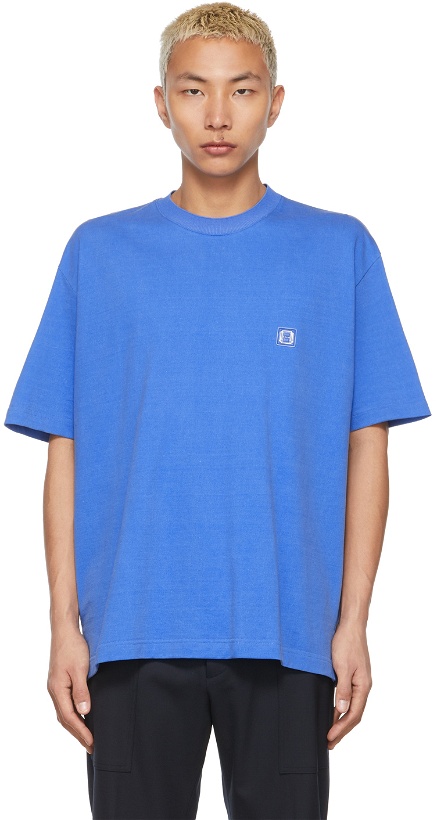 Photo: Solid Homme Blue Logo T-Shirt