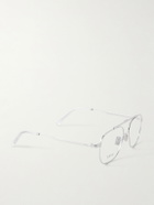 Dior Eyewear - DiorBotanicao S6U Aviator-Style Silver-Tone Optical Glasses