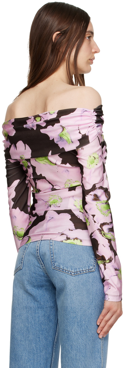 Stine Goya Brown & Pink Yuna Long Sleeve T-Shirt