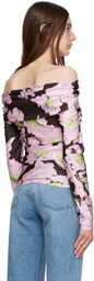 Stine Goya Brown & Pink Yuna Long Sleeve T-Shirt