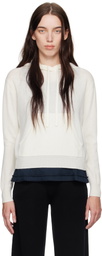 Max Mara Leisure Off-White Tenente Hoodie