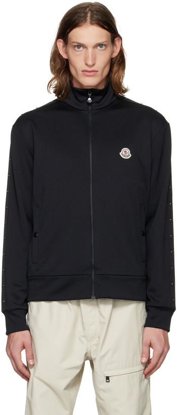 Photo: Moncler Black Polyester Sweatshirt