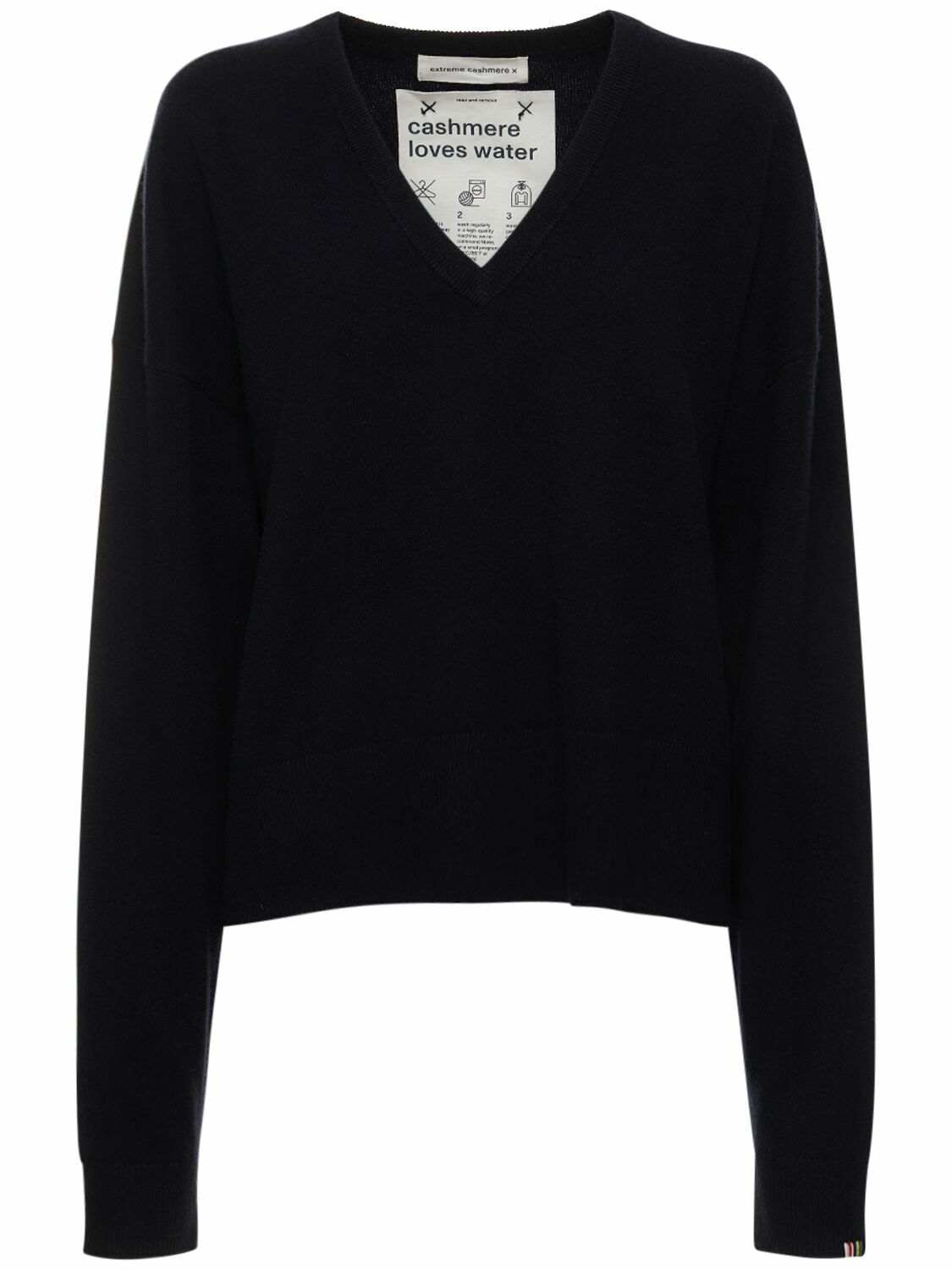 Clash Cashmere Blend V Neck Sweater