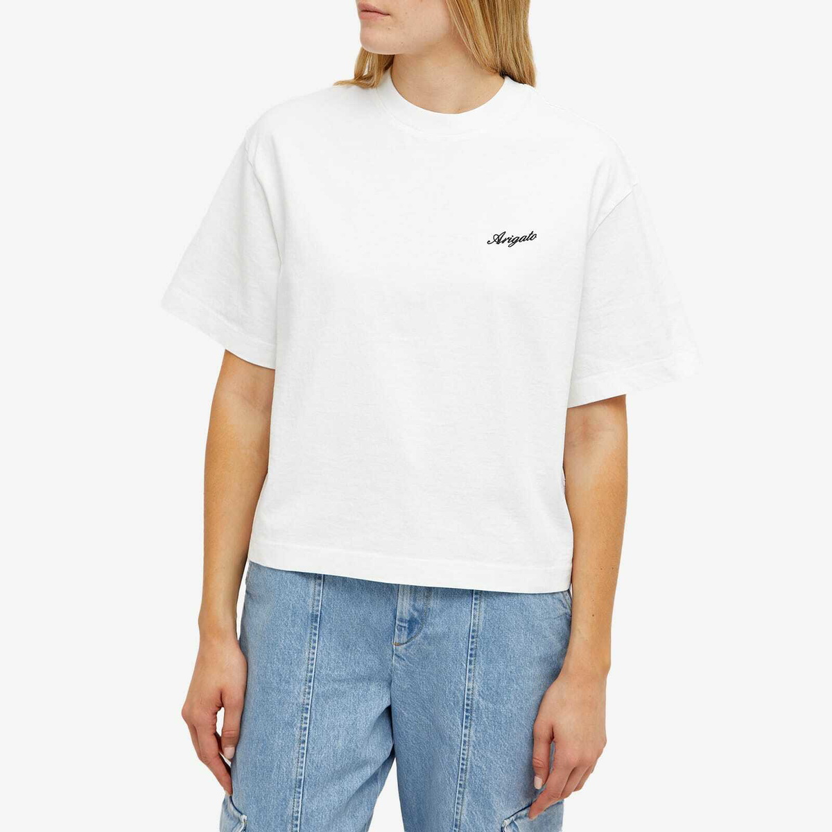 Axel Arigato Women's Honor T-Shirt in White Axel Arigato