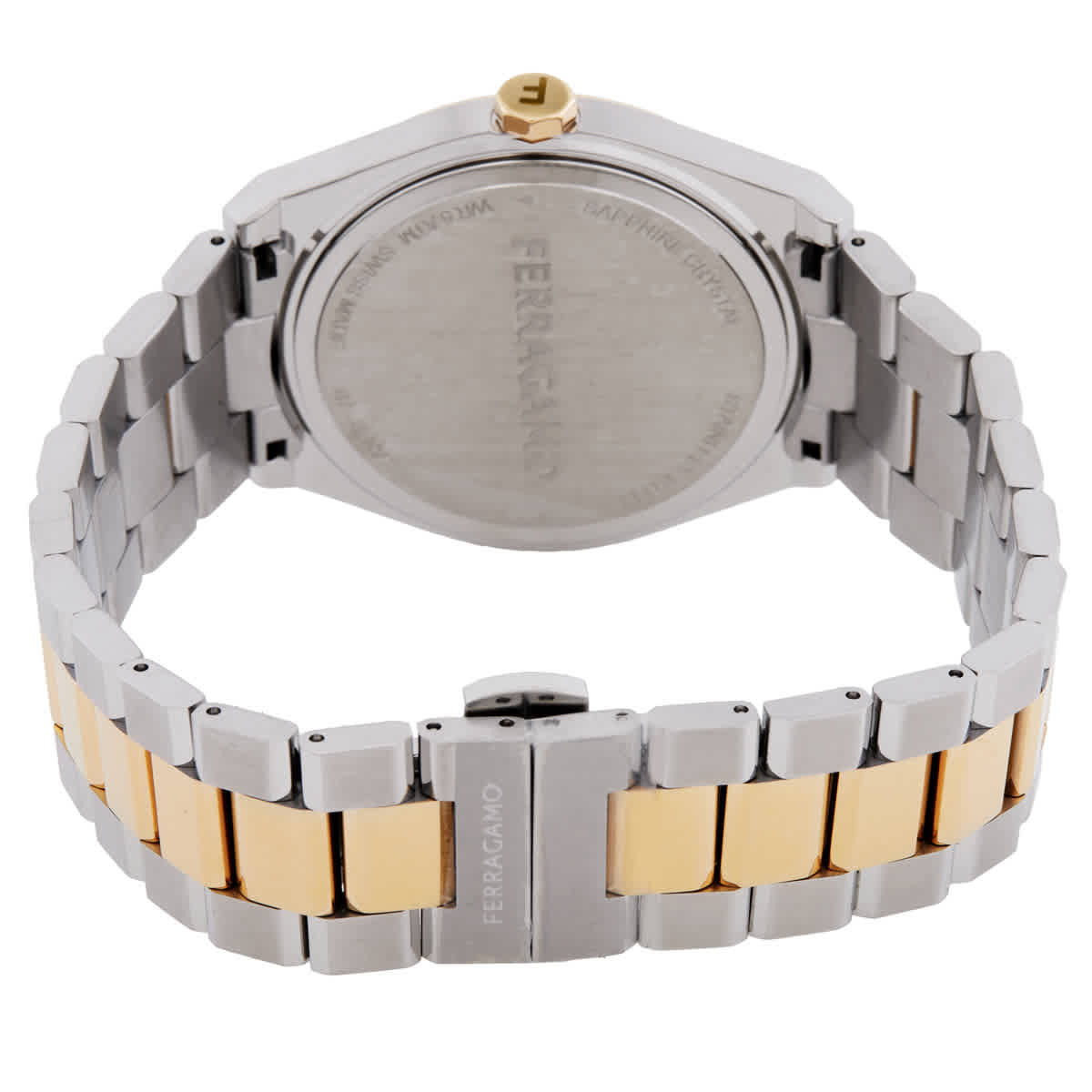 Ferragamo Vega Upper East Quartz Silver Dial Mens Watch SFKV00223