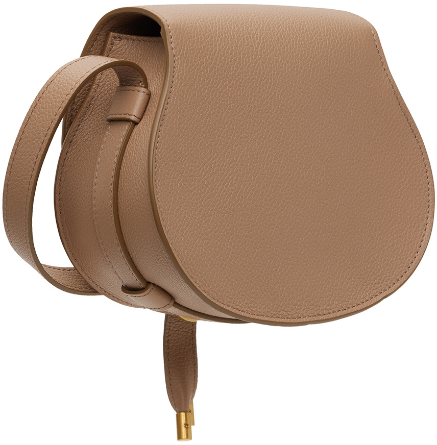 Chloé Pink Small Marcie Saddle Bag