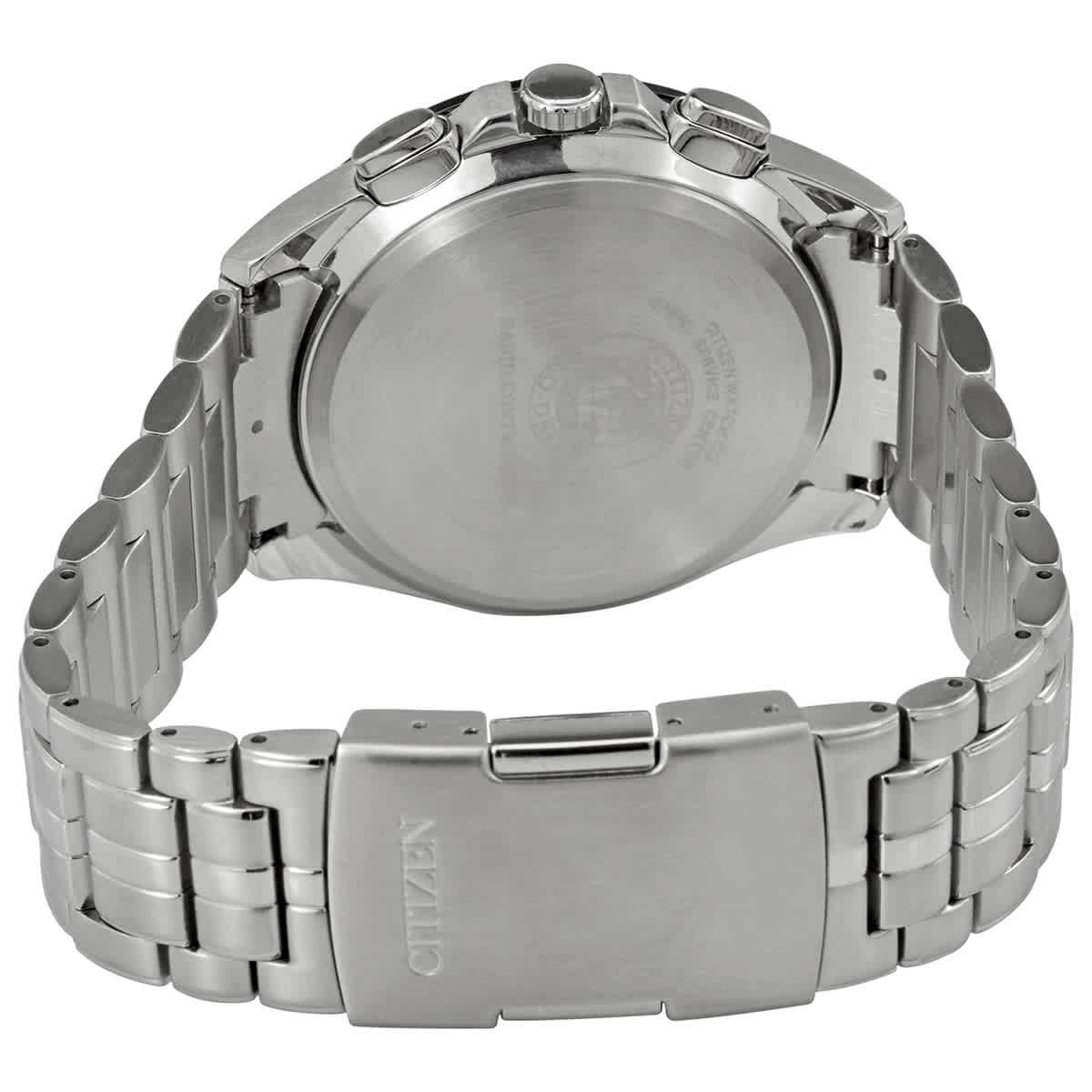 Citizen Perpetual Chronograph Black Dial Mens Watch CB5874-90E 