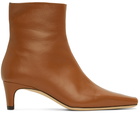 Staud Tan Wally Ankle Boots