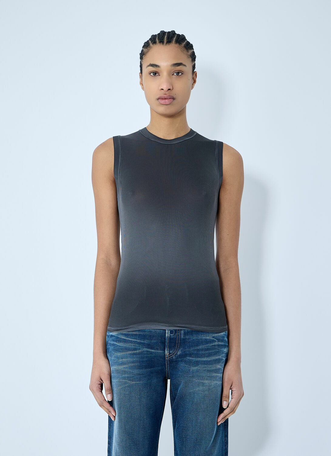 Acne Studios Logo Patch Tank Top