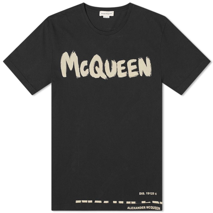 Photo: Alexander McQueen Graffiti Logo Tee