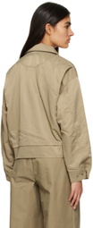 Birrot Khaki Giwa Bomber Jacket