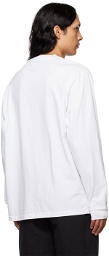 RtA White Lawrence Long Sleeve T-Shirt