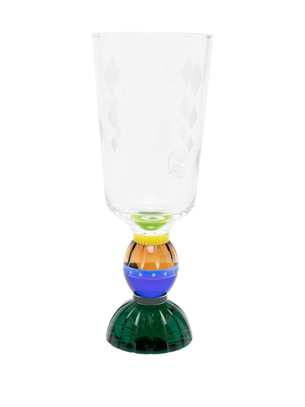 Reflections Copenhagen Green Ascot Tall Crystal Glasses Set