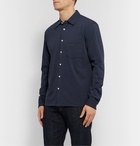 Mr P. - Supima Cotton-Jersey Shirt - Blue