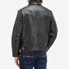 Nudie Jeans Co Men's Eddy in Rider Leather Jacket