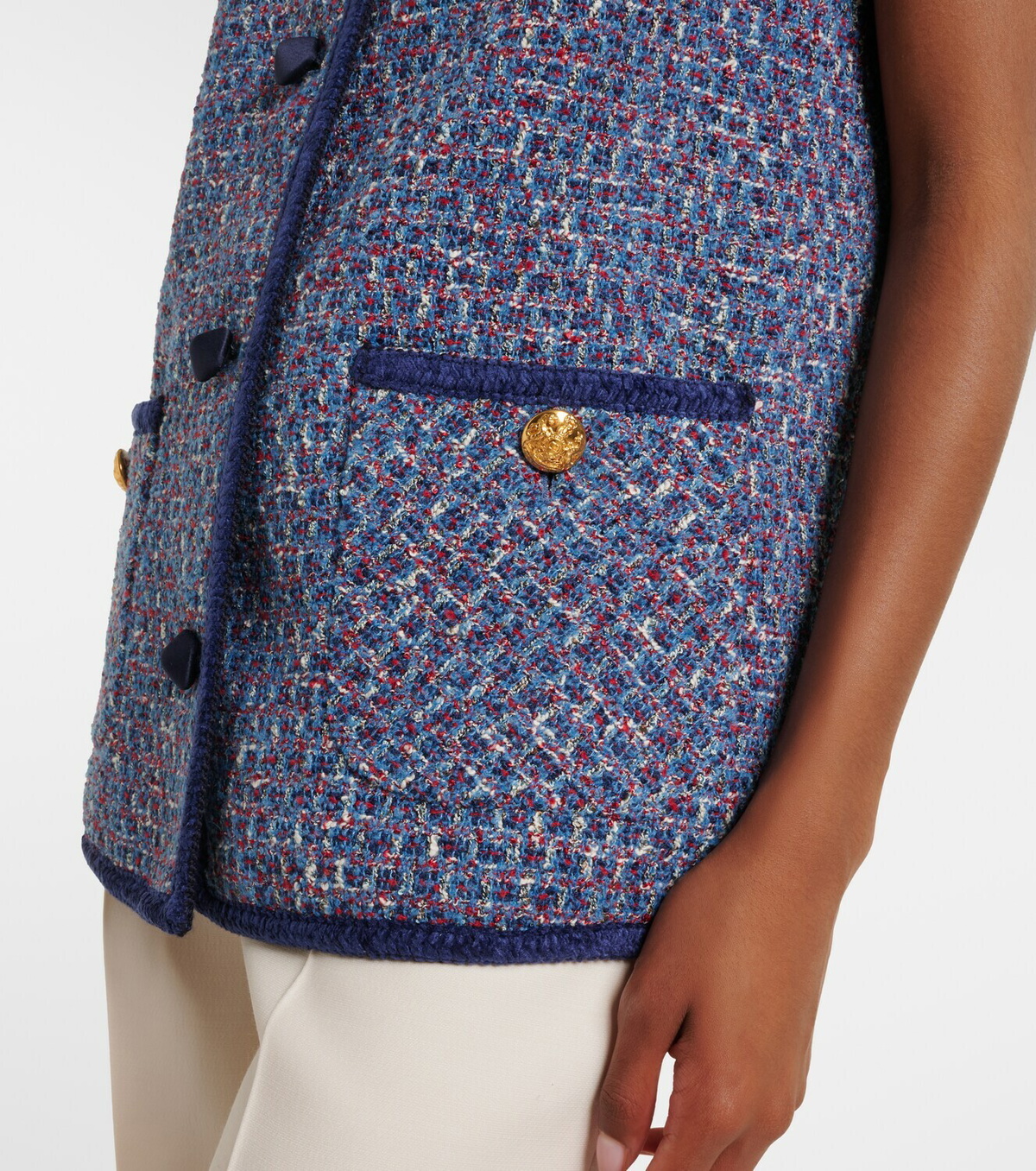 Valentino Tweed vest