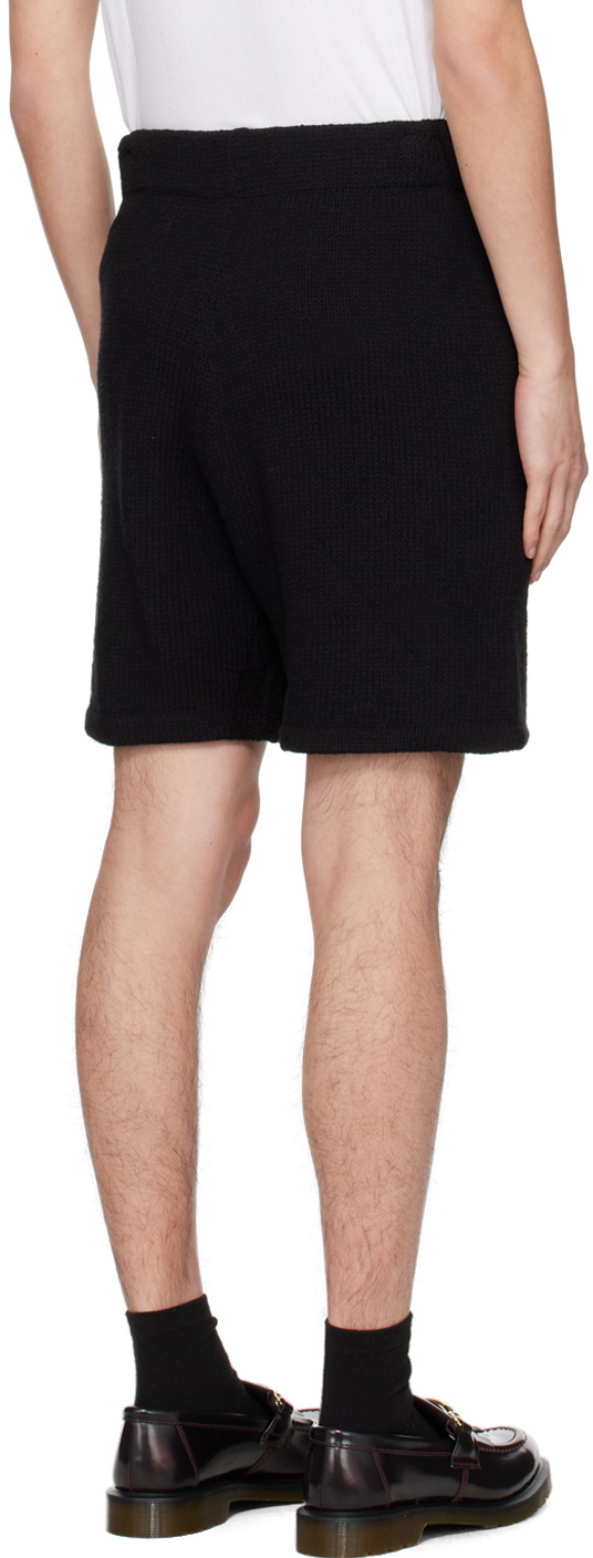 RICE NINE TEN Black College Shorts