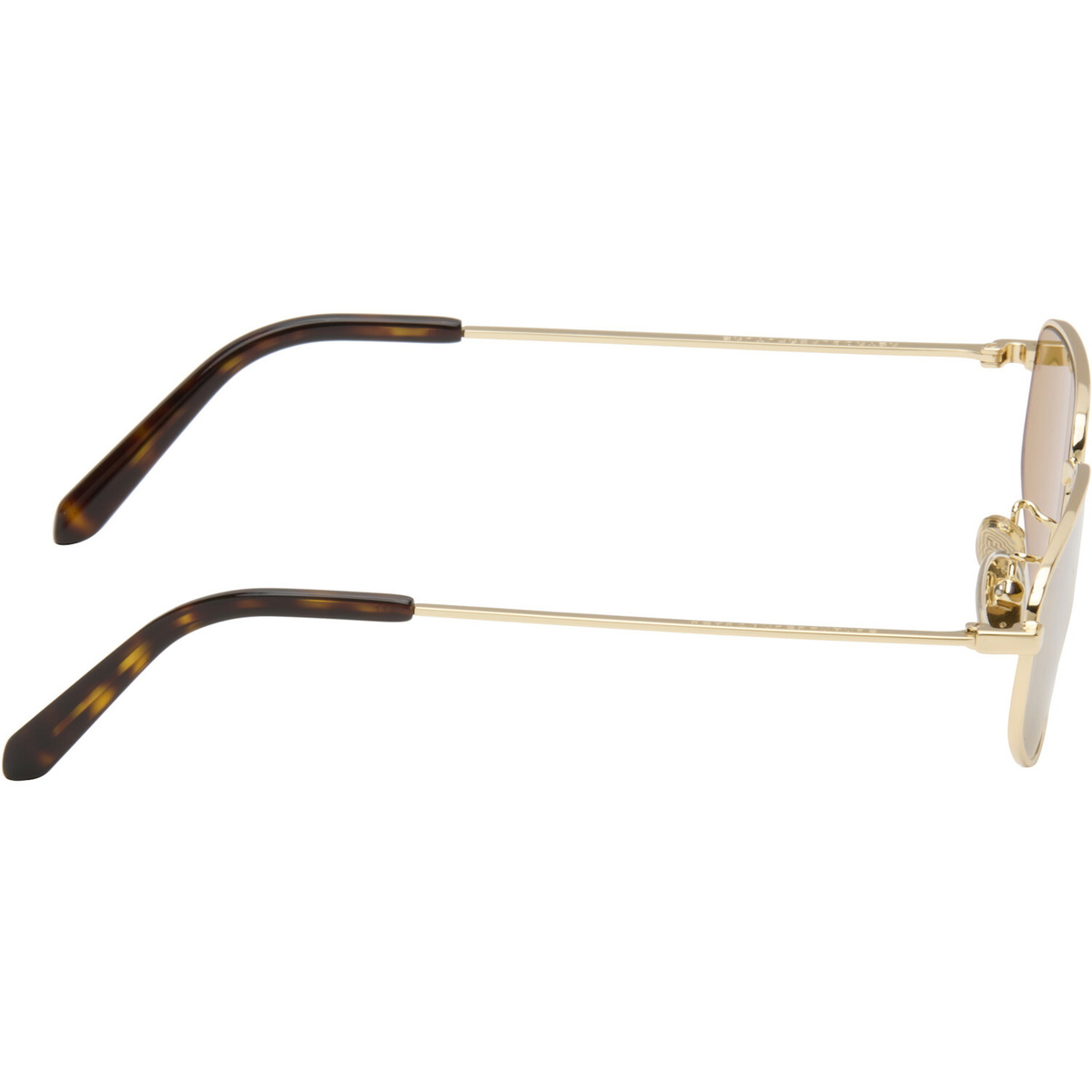 RETROSUPERFUTURE Gold Isedra Senape Sunglasses
