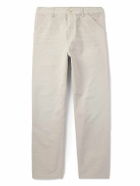 Carhartt WIP - Single Knee Straight-Leg Cotton-Canvas Trousers - Neutrals