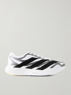 ADIDAS RUNNING - Adizero Evo SL Exo Striped Mesh Running Sneakers - Gray