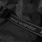 and wander Men's Sil Tote Bag in Charcoal 