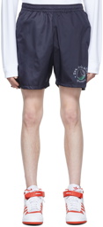 Palmes SSENSE Exclusive How Long Gone Edition Navy Shorts