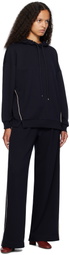 Max Mara Leisure Navy Curve Lounge Pants