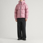 Goldwin Men's Crystalite Down Parka Jacket in Orchid Pink
