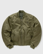 ØLÅF REVERSIBLE BOMBER JACKET Green Women