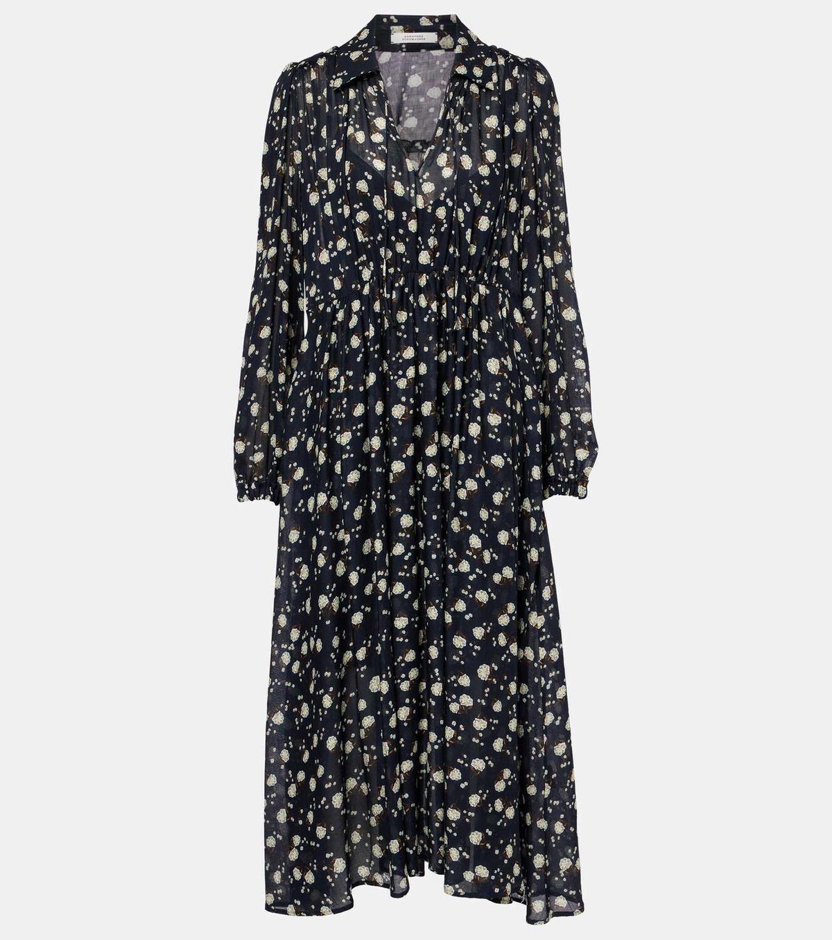 Dorothee Schumacher Floral Volumes printed maxi dress