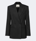 Isabel Marant Ranya pinstripe wool-blend blazer