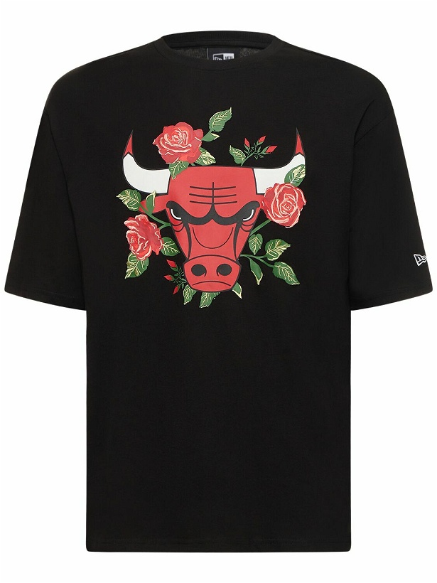 Photo: NEW ERA - Chicago Bulls Nba Floral Graphic T-shirt