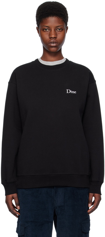 Photo: Dime Black Classic Sweatshirt