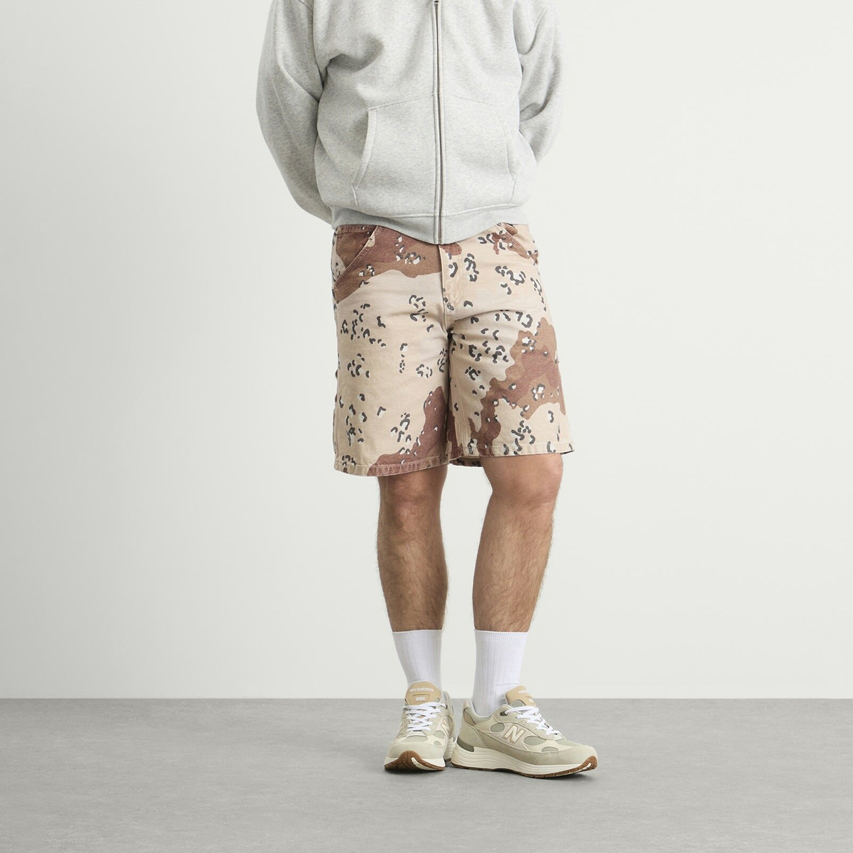 Stan Ray Men's Big Job Shorts in Choc Chip Camo
