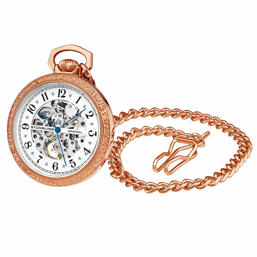 Stuhrling Original Legacy Hand Wind White Dial Mens Watch M13608