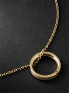 Alice Made This - Ocean Diamonds Bancroft 9-Karat Gold Diamond Pendant Necklace