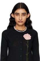 Simone Rocha White Legato Pearl Necklace