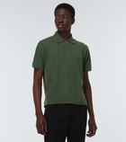 Saint Laurent - Cotton-blend polo shirt