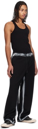 Juun.J Black Painter Dyed Sweatpants