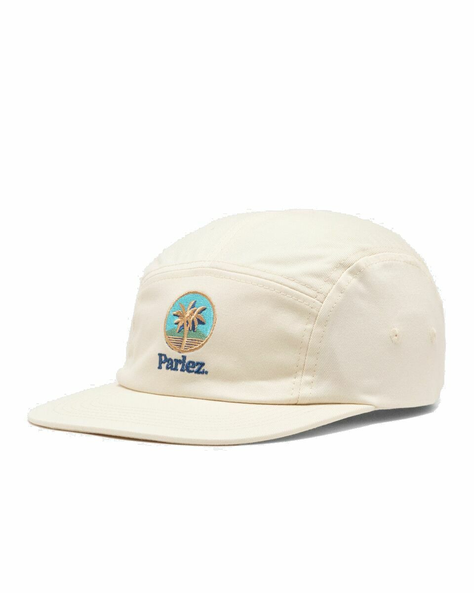 Photo: Parlez Port 5 Panel Ecru Beige - Mens - Caps