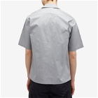 C.P. Company Men's Metropolis Gabardine S/S Shirt in Drizzle