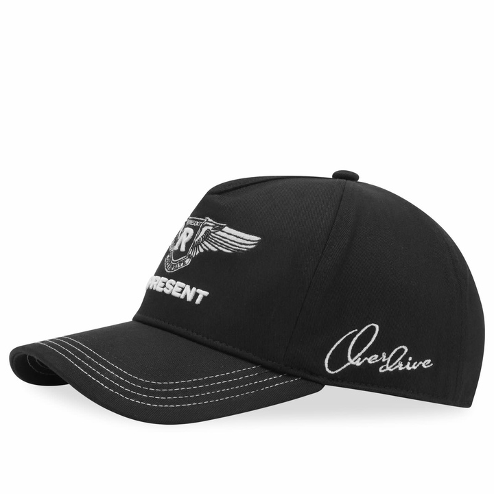 Photo: Represent Men's Overdrive Badge Cap in Jet Black 